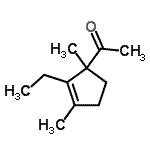CAS#: 591759-69-2, 1-(2-Ethyl-1,3-Dimethyl-2-Cyclopenten-1-Yl)Ethanone