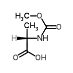 CAS 登录号：59190-99-7， (2S)-2-(甲氧羰基氨基)丙酸