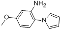 CAS 登录号：59194-26-2， 5-甲氧基-2-(1H-吡咯-1-基)苯胺