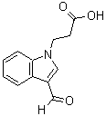 CAS#: 59213-02-4, 3-(3-Formyl-1H-Indol-1-Yl)Propanoic Acid