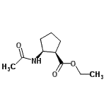 CAS#: 592503-41-8, Ethyl (1R,2S)-2-Acetamidocyclopentanecarboxylate