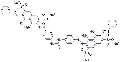 CAS#: 59262-64-5, Tetrasodium 3,3'-[Carbonylbis(Imino-P-Phenyleneazo)]Bis[4-Amino-5-Hydroxy-6-(Phenylazo)Naphthalene-2,7-Disulphonate]