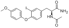 CAS#: 59302-20-4, N-Acetyl-3-Iodo-4-(4-Methoxyphenoxy)-L-Phenylalanine Amide