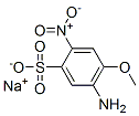 CAS#: 59312-73-1, Sodium 5-Amino-4-Methoxy-2-Nitrobenzenesulphonate