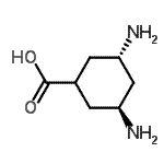 CAS 登录号：593235-11-1， (3S,5S)-3,5-二氨基环己烷羧酸