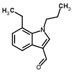 CAS#: 593237-19-5, 7-Ethyl-1-Propyl-1H-Indole-3-Carbaldehyde