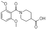 CAS 登录号：593261-82-6， 1-(2,6-二甲氧基苯甲酰基)-4-哌啶羧酸