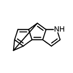 CAS 登录号：59350-56-0， 4-氮杂五环[6.4.0.0<sup>2,10</sup>.0<sup>3,7</sup>.0<sup>9,11</sup>]十二碳-1(12),2,5,7,9(11)-五烯