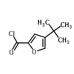 CAS 登录号：59413-75-1， 4-(2-甲基-2-丙基)-2-糠酰氯