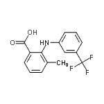 CAS#: 59425-29-5, 3-Methyl-2-{[3-(Trifluoromethyl)Phenyl]Amino}Benzoic Acid