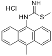 CAS 登录号：59474-01-0， (10-甲基-9-蒽基)硫代氨基亚胺酸甲酯盐酸盐