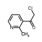 CAS#: 594815-01-7, 2-Chloro-1-(2-Methyl-3-Pyridinyl)Ethanone
