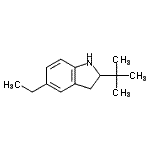 CAS#: 594817-33-1, 5-Ethyl-2-(2-Methyl-2-Propanyl)Indoline