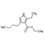 CAS#: 594864-19-4, Ethyl 4-Butyl-2-Ethyl-1H-Pyrrole-3-Carboxylate