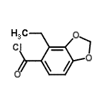 CAS#: 594872-70-5, 4-Ethyl-1,3-Benzodioxole-5-Carbonyl Chloride