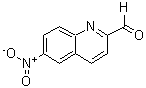 CAS 登录号：59500-67-3， 6-硝基-2-喹啉甲醛