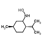 CAS 登录号：595570-14-2， (2S,5R)-N-羟基-2-异丙基-5-甲基环己烷胺