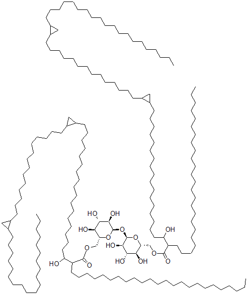 CAS 登录号：59578-11-9， 6,6'-Di-O-Mycoloyl-alpha-Mannopyranosyl-alpha-Mannopyranoside