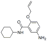 CAS 登录号：59582-64-8， 2-(烯丙氧基)-5-氨基-N-环己基苯甲酰胺