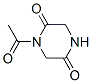 CAS#: 59595-18-5, 1-Acetyl-2,5-Piperazinedione