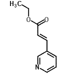 CAS 登录号：59607-99-7， 乙基(2E)-3-(3-吡啶基)丙烯酸酯