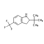 CAS#: 596084-18-3, 2-(2-Methyl-2-Propanyl)-5-(Trifluoromethyl)Indoline