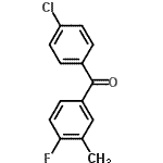 CAS#: 59612-89-4, (4-Chlorophenyl)(4-Fluoro-3-Methylphenyl)Methanone