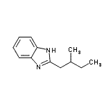 CAS 登录号：59652-30-1， 2-(2-甲基丁基)-1H-苯并咪唑