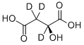 CAS#: 59652-74-3, (S)-Hydroxy-Butanedioic-D3 Acid