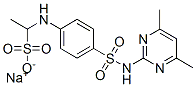 CAS#: 59672-31-0, Sodium 1-[[4-[[(4,6-Dimethyl-2-Pyrimidinyl)Amino]Sulphonyl]Phenyl]Amino]Ethanesulphonate