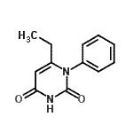 CAS 登录号：596803-79-1， 6-乙基-1-苯基-2,4(1H,3H)-嘧啶二酮