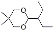 CAS#: 59682-78-9, 2-(1-Ethylpropyl)-5,5-Dimethyl-1,3-Dioxane