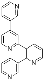 CAS 登录号：59697-14-2， 2-吡啶-3-基-3-(2-吡啶-3-基吡啶-4-基)吡啶