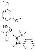 CAS#: 59737-00-7, 2-[2-[(2,4-Dimethoxyphenyl)Amino]Vinyl]-1,3,3-Trimethyl-3H-Indolium Acetate