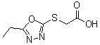 CAS 登录号：597545-23-8， [(5-乙基-1,3,4-恶二唑-2-基)硫基]乙酸