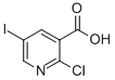 CAS#: 59782-86-4, 2-Chloro-5-Iodonicotinic Acid