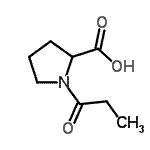 CAS 登录号：59785-64-7， 1-丙酰基脯氨酸