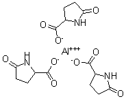 CAS 登录号：59792-81-3， 三(5-氧代-L-脯氨酸)铝