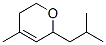 CAS 登录号：59848-65-6， 5,6-二氢-4-甲基-2-(2-甲基丙基)-2H-吡喃