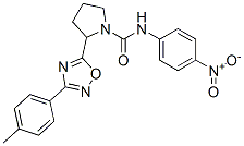 CAS#: 5997-01-3, 2-[3-(4-Methylphenyl)-1,2,4-Oxadiazol-5-Yl]-N-(4-Nitrophenyl)Pyrrolidine-1-Carboxamide