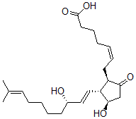 CAS 登录号：59982-03-5， (Z)-7-[(1R,2R,3R)-3-羟基-2-[(1E,3S)-3-羟基-9-甲基癸-1,8-二烯基]-5-氧代环戊基]庚-5-烯酸