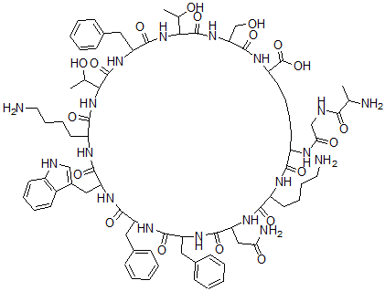 CAS 登录号：59983-96-9， 生长抑素 SS-1