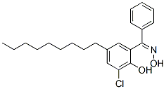 CAS 登录号:59986-55-9, (Z)-(3-氯-2-羟基-5-壬基苯基)苯基甲酮肟