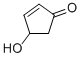 CAS 登录号：59995-49-2， 4-羟基-(4S)-2-环戊烯-1-酮