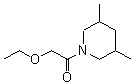 CAS#: 600139-93-3, 1-(3,5-Dimethyl-1-piperidinyl)-2-ethoxyethanone