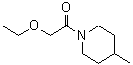 CAS 登录号：600139-96-6， 2-乙氧基-1-(4-甲基-1-哌啶基)乙酮