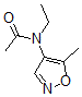 CAS 登录号：600153-32-0， N-乙基-N-(5-甲基-4-异恶唑基)-乙酰胺