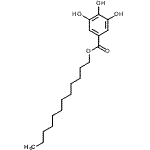 CAS 登录号：60047-86-1， 十二烷基3,4,5-三羟基苯甲酸酯