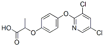 CAS 登录号：60074-25-1， 2-[4-(3,5-二氯吡啶-2-基)氧基苯氧基]丙酸