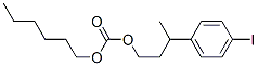 CAS#: 60075-84-5, Hexyl 3-(4-Iodophenyl)Butyl Carbonate